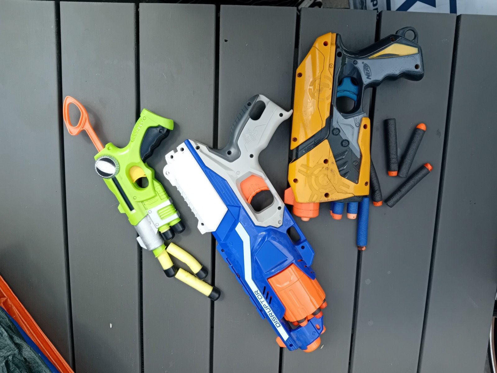 Nerf Blasters Set - 3 stuks met pijltjes, Ophalen of Verzenden, Jongen of Meisje