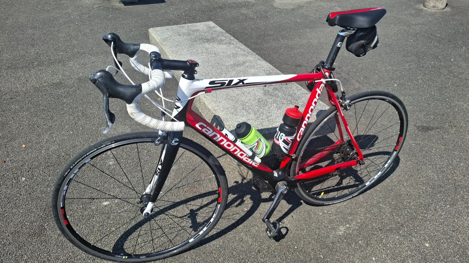 Cannondale SIX racefiets - full carbon ultegra, Fietsen en Brommers, Fietsen | Racefietsen, 28 inch, Gebruikt, Carbon, Meer dan 20 versnellingen