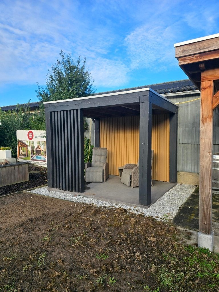 Eiken houten overkapping 300x200cm, Ophalen, Gebruikt, Veranda