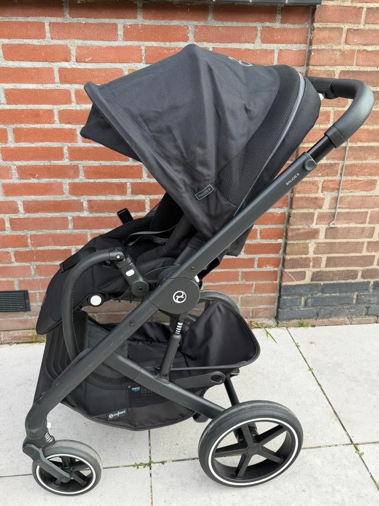 Cybex Balios S Lux kinderwagen + Cot S Lux, Ophalen, Zo goed als nieuw, Verstelbare rugleuning