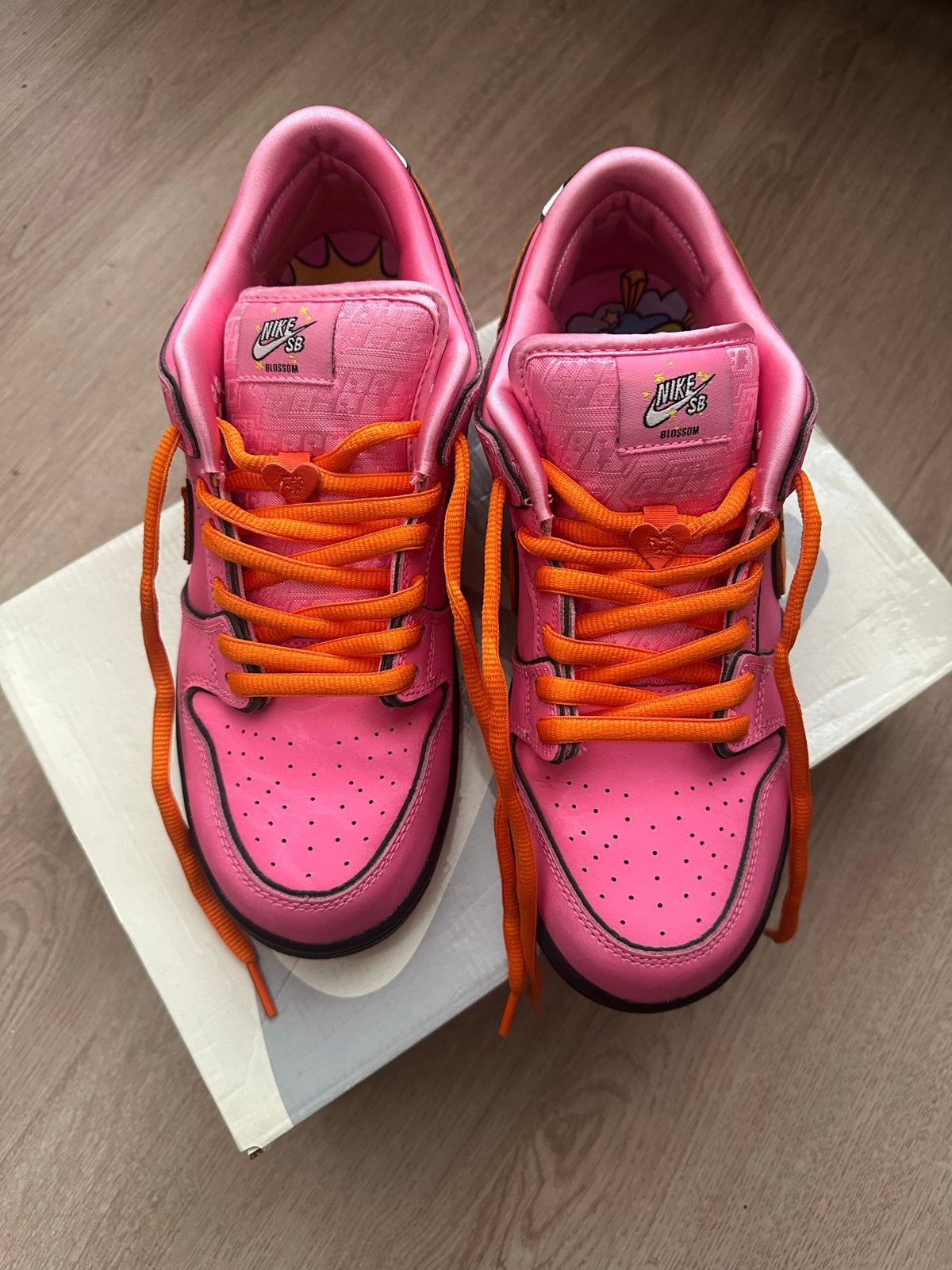 Nike SB Dunk Low Pro QS Powerpuff Girls Blossom, Verzenden, Nieuw, Sneakers of Gympen, Roze