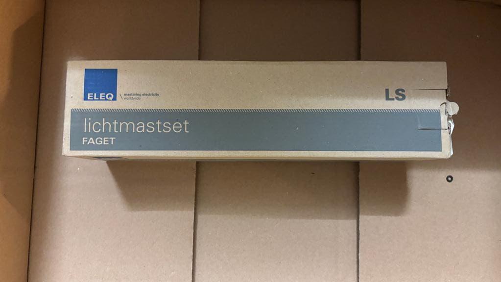 ELEQ LS lichtmastset FAGET 5L5001 6A, Ophalen of Verzenden, Zo goed als nieuw