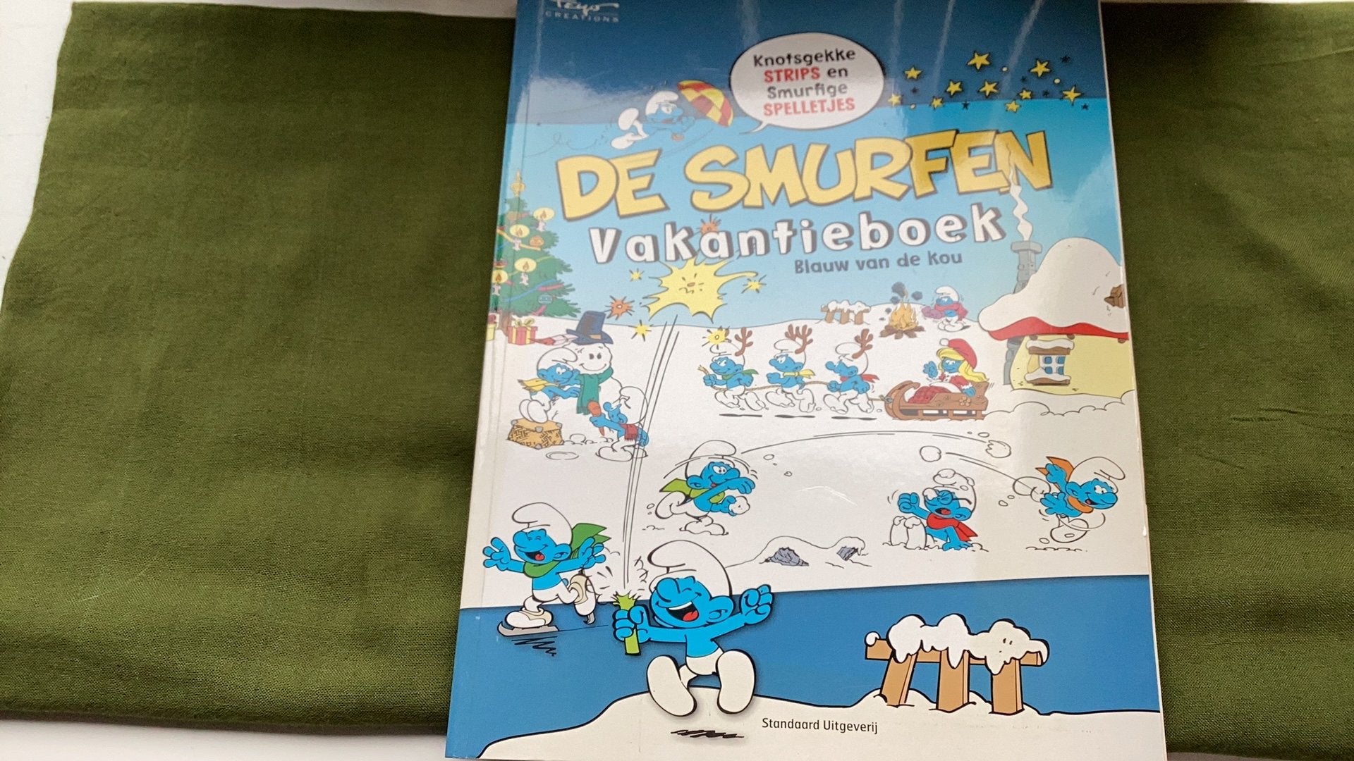 Peyo - Smurfen vakantieboek, Peyo, Eén stripboek, Ophalen of Verzenden, Zo goed als nieuw