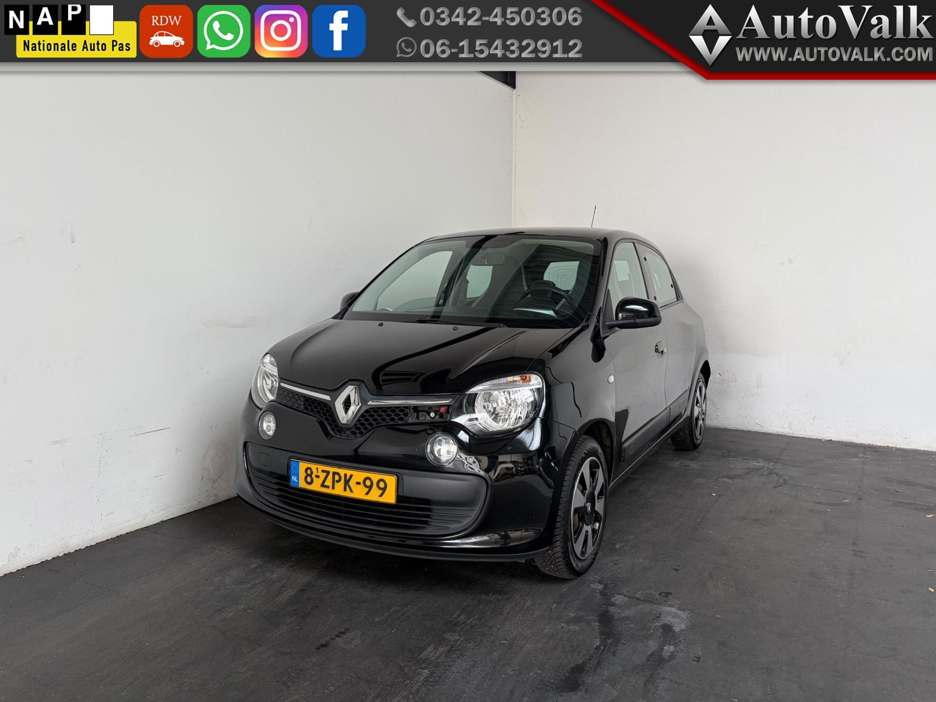 Renault Twingo 1.0 SCe Expression (bj 2015), Auto's, Renault, Bedrijf, Te koop, Twingo, ABS, Airbags, Airconditioning, Alarm, Bluetooth