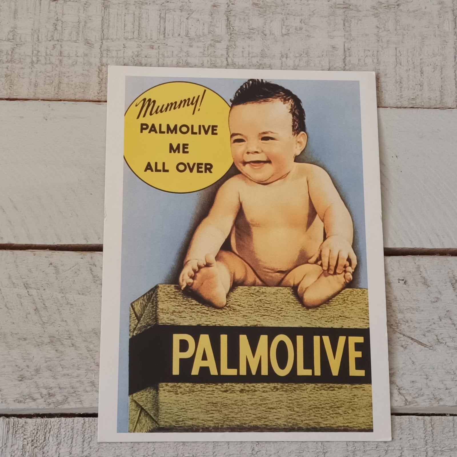 Vintage ansichtkaarten Palmolive, Colgate, Verzamelen, Ansichtkaarten | Themakaarten, Ophalen of Verzenden, Ongelopen