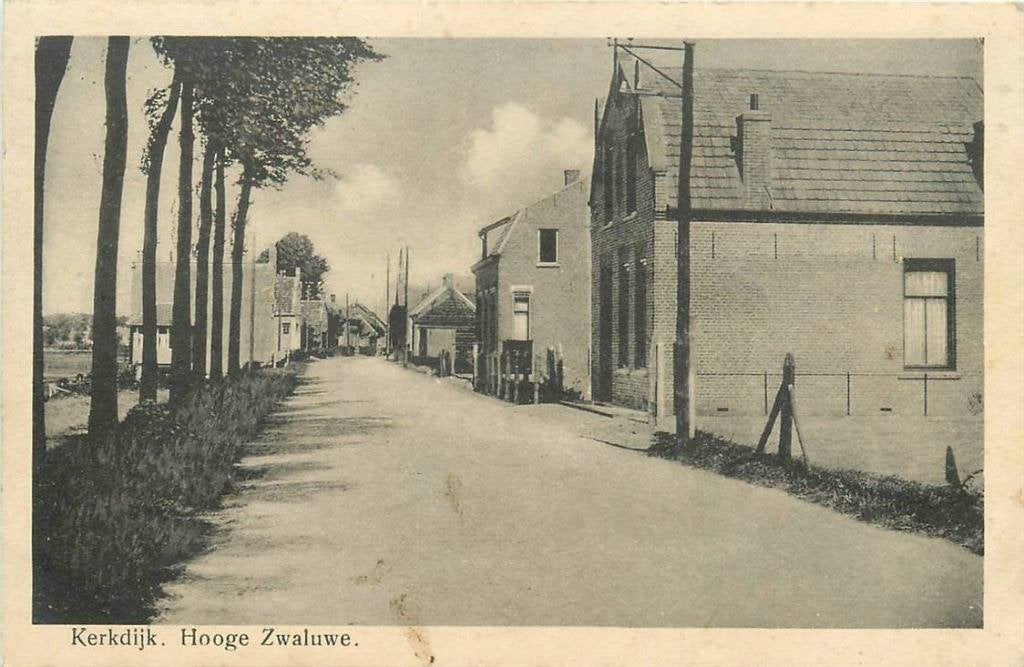 388-283-015 Hooge Zwaluwe Kerkdijk, Verzenden, Voor 1920, Noord-Brabant