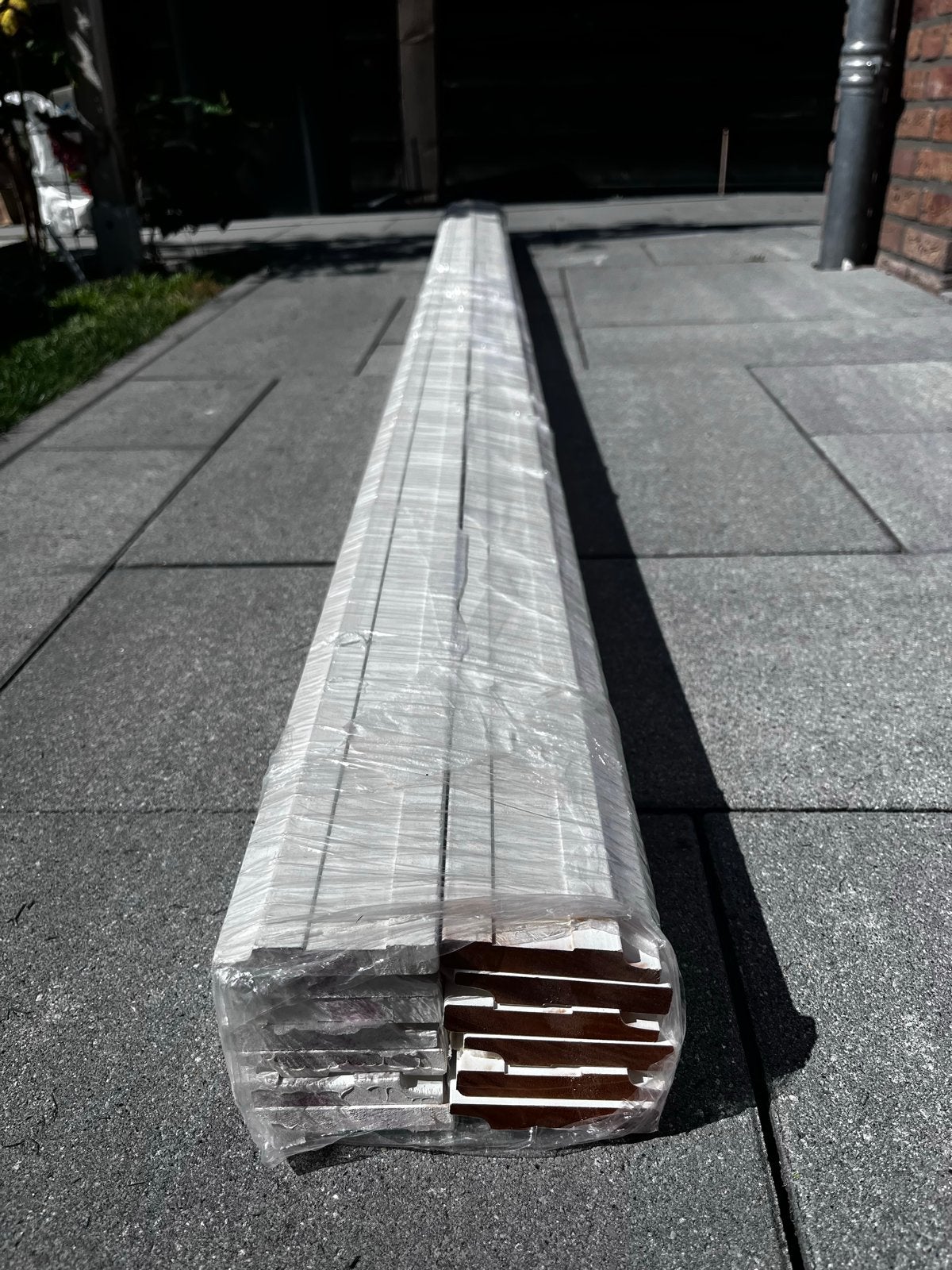 Nieuwe witte plinten, 250 cm of meer, Ophalen, Overige materialen, Nieuw, 200 tot 250 cm