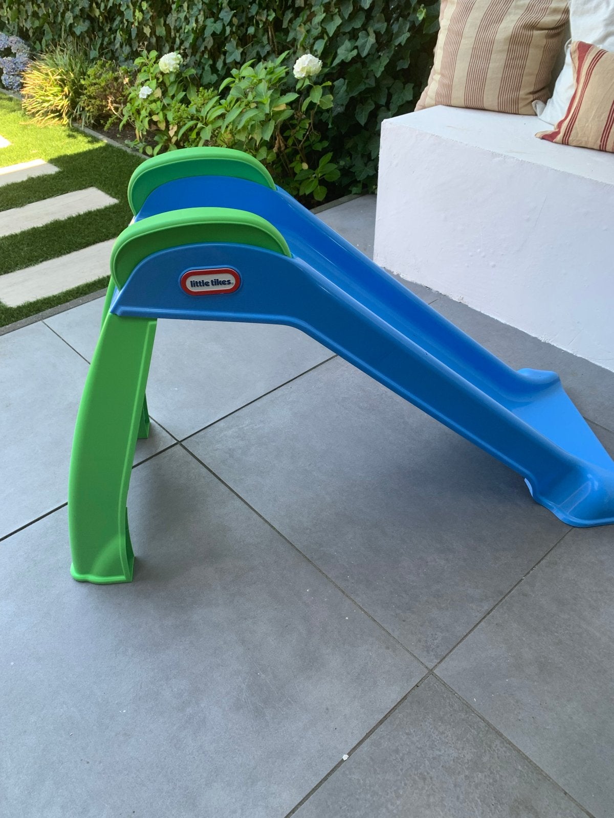 Little Tikes Glijbaan - Blauw/Groen, Ophalen, Zo goed als nieuw, Glijbaan