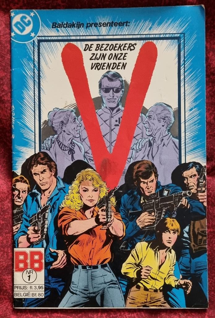 V nr1: De bezoekers zijn onze vrienden | Baldakijn | 1987, Boeken, Strips | Comics, Eén comic, Baldakijn, Europa, Ophalen of Verzenden