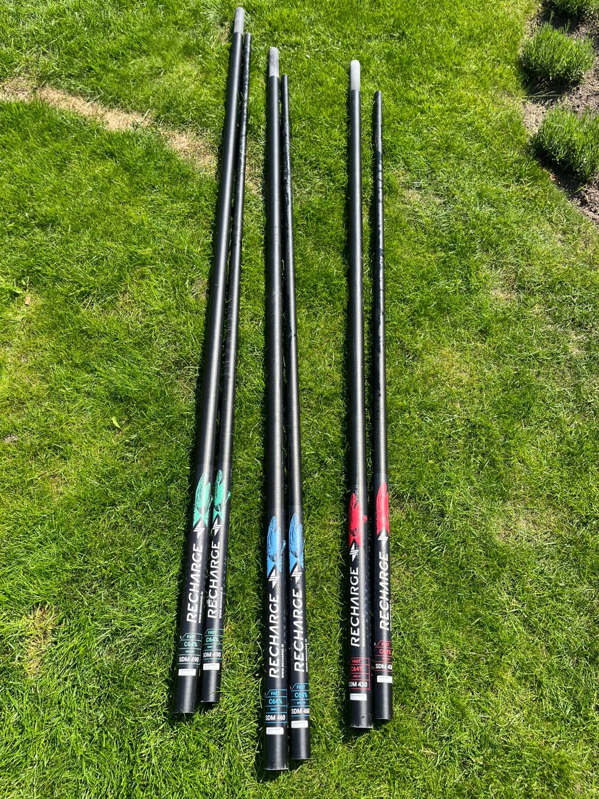 Mast recharge fast sdm 430 460 64% carbon, Ophalen, Zo goed als nieuw, Mast