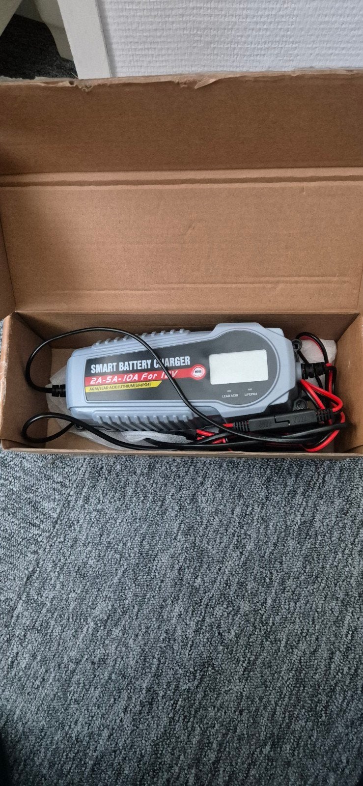 Smart Battery Charger 10A for 12V, Ophalen of Verzenden, Nieuw, Motor en Techniek