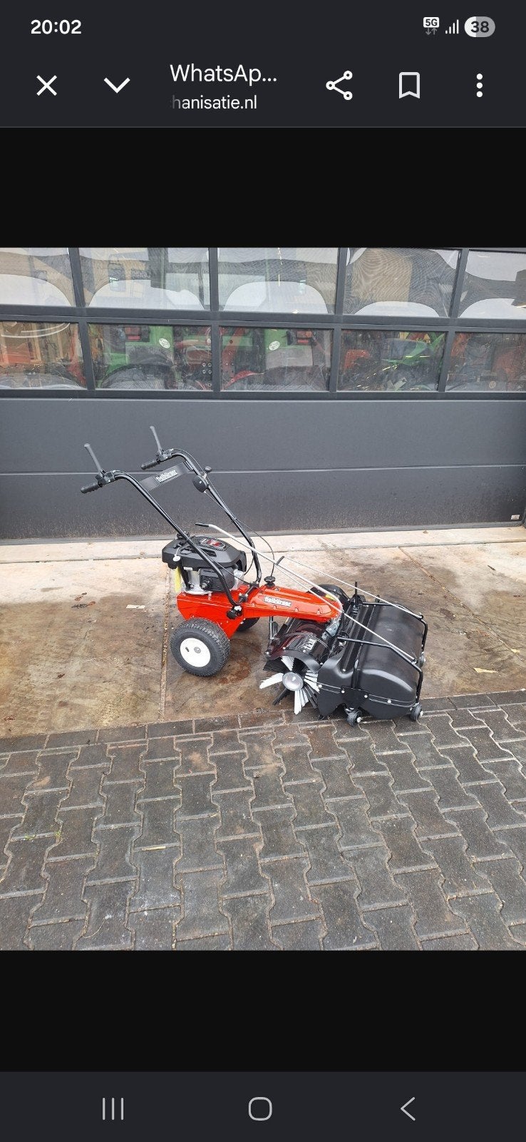 Tilburger TK18 Veegmachine - Nieuwstaat, Ophalen, Nieuw