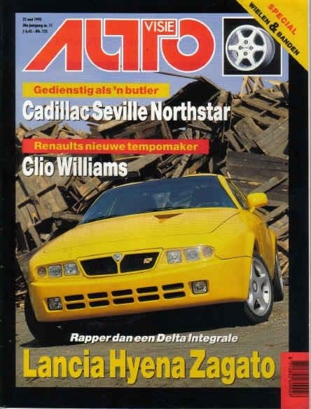 Autovisie 11 1993 : Renault Clio Williams - Subaru Impreza +, Ophalen of Verzenden, Gelezen, Algemeen