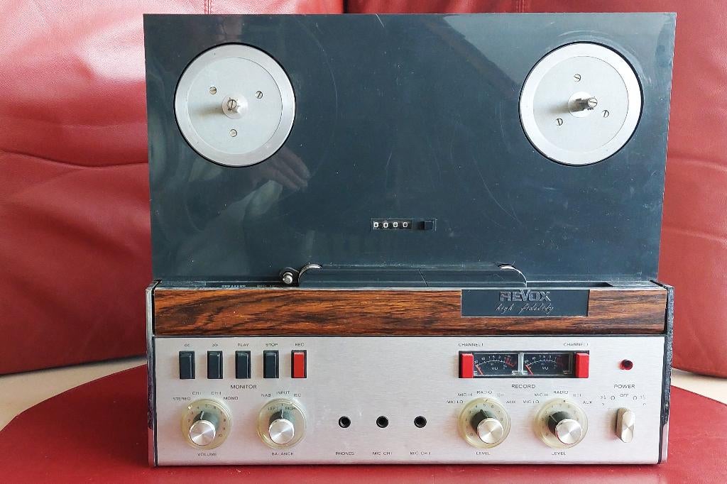 REVOX A77, 2-SPOOR, VOOR ONDERDELEN, Audio, Tv en Foto, Bandrecorders, Ophalen, Bandrecorder