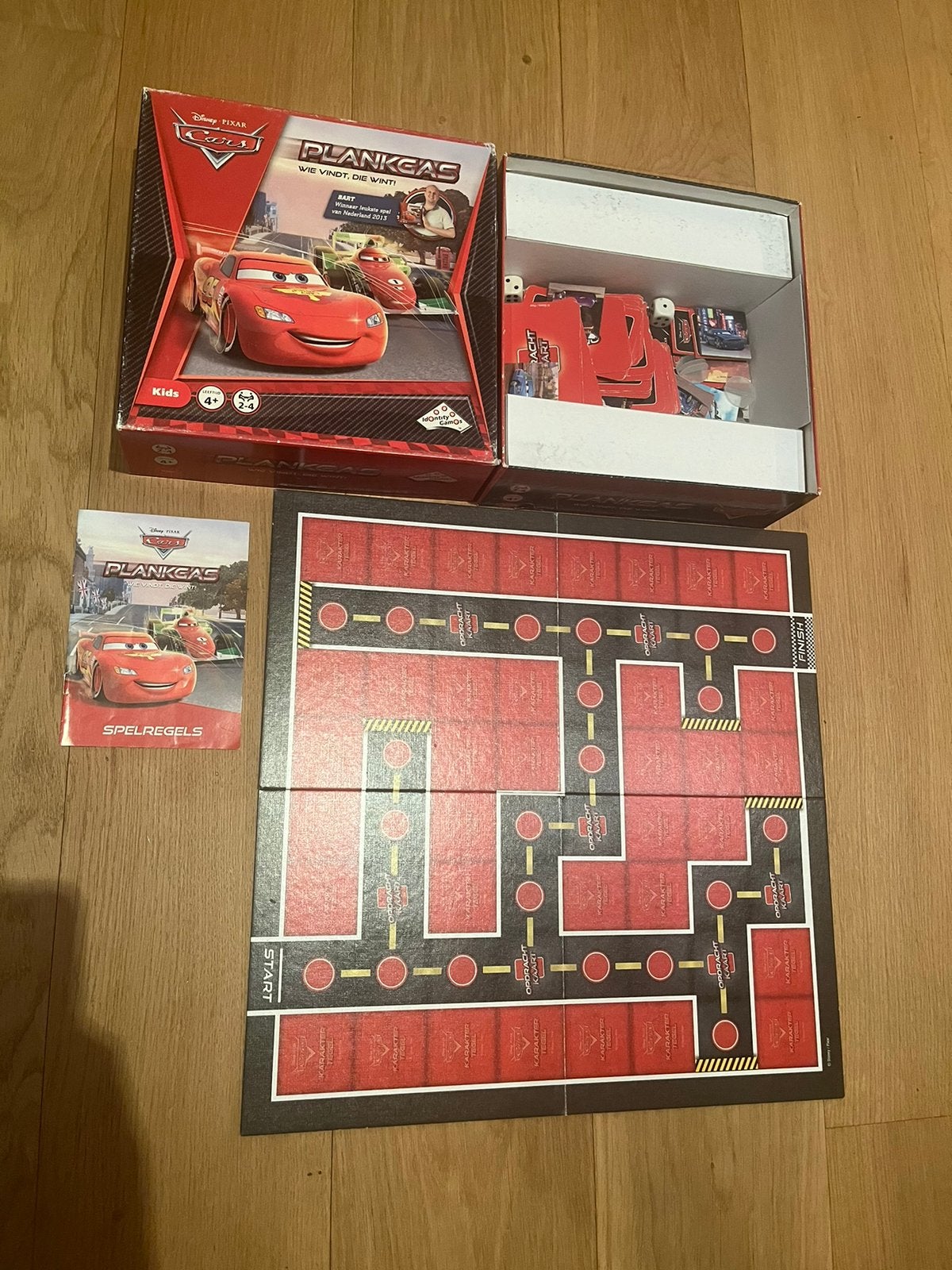 Spel cars plankgas goede staat, Een of twee spelers, Ophalen of Verzenden, Gebruikt