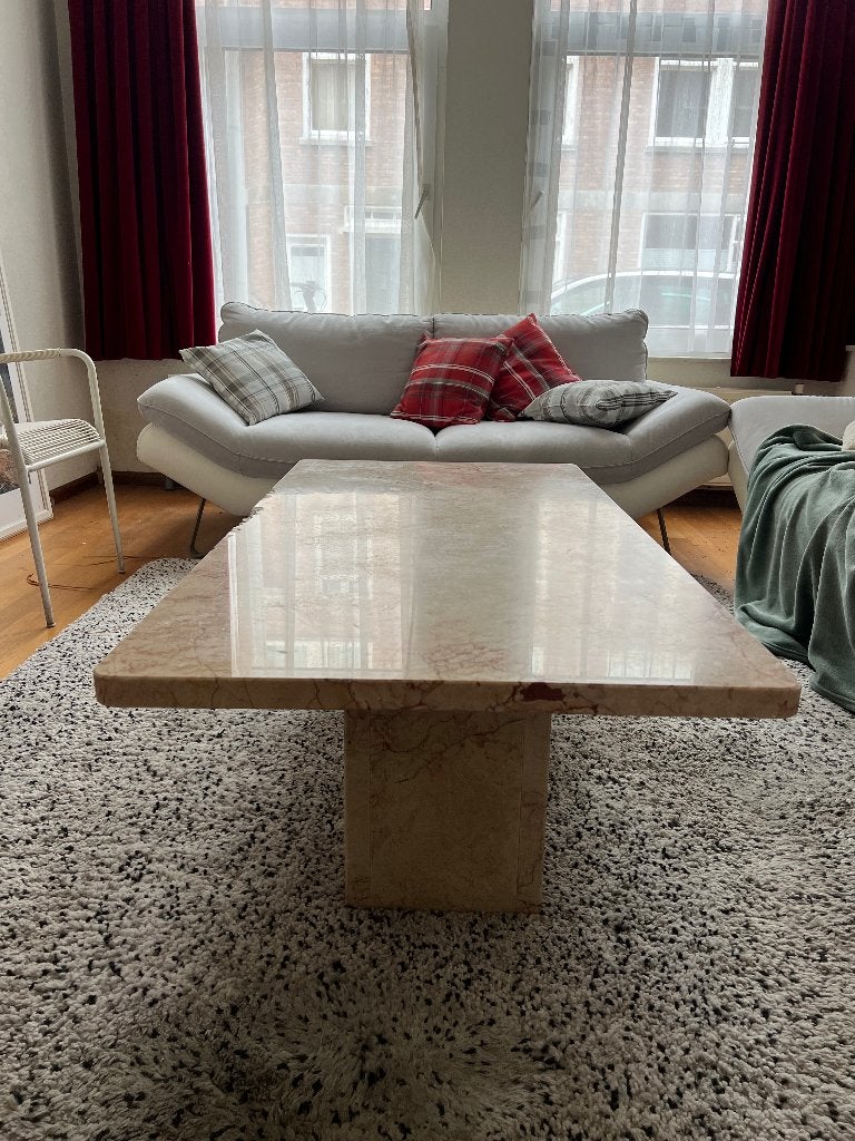 Marmeren tafel, Ophalen, Overige materialen, Modern/abstract, Gebruikt