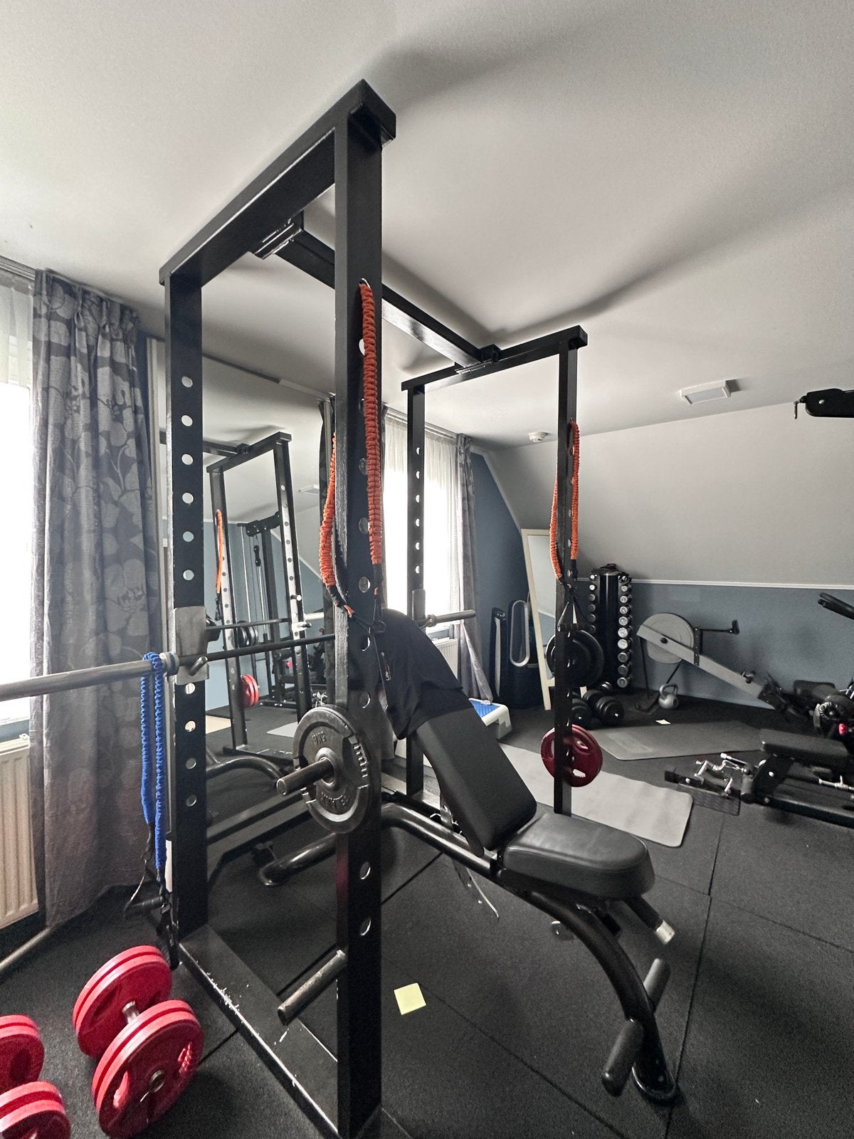 Fitness Power Rack / Squat Rack (alleen frame), Sport en Fitness, Fitnessmaterialen, Ophalen, Gebruikt, Armen, Overige typen
