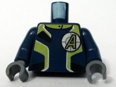 LEGO onderdeel 973pb0484c01 Torso minifiguur Agents., Overige thema's, Lego, Ophalen of Verzenden, Zo goed als nieuw
