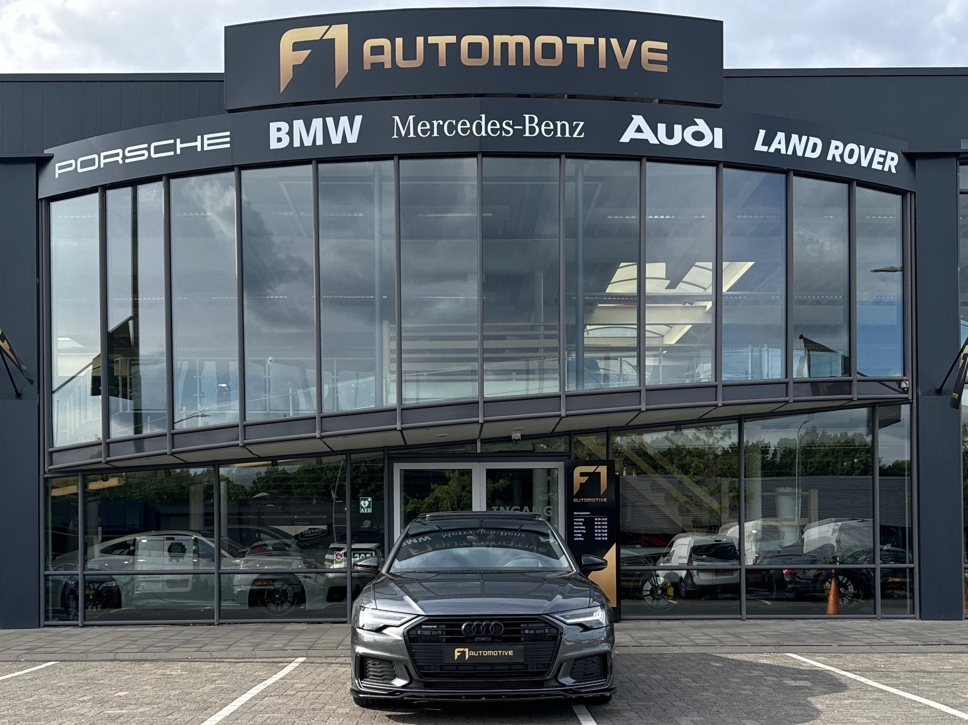 Audi A6 55 TFSI e Quattro S Line|Pano|RS Seat|HuD|360cam|BTW, Automaat, Gebruikt, Zwart, 4 cilinders