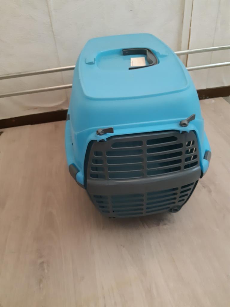 Katten transport mand, Ophalen