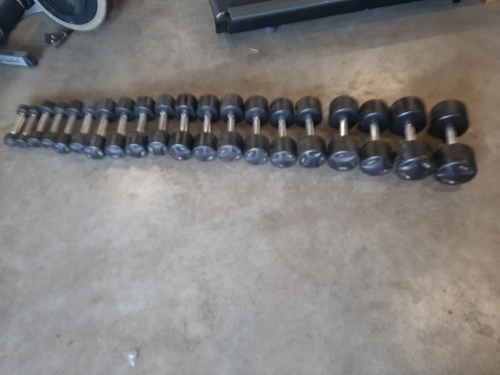 Lifemaxx dumbells 2 tot 16kg, Sport en Fitness, Ophalen, Zo goed als nieuw, Benen, Dumbbell