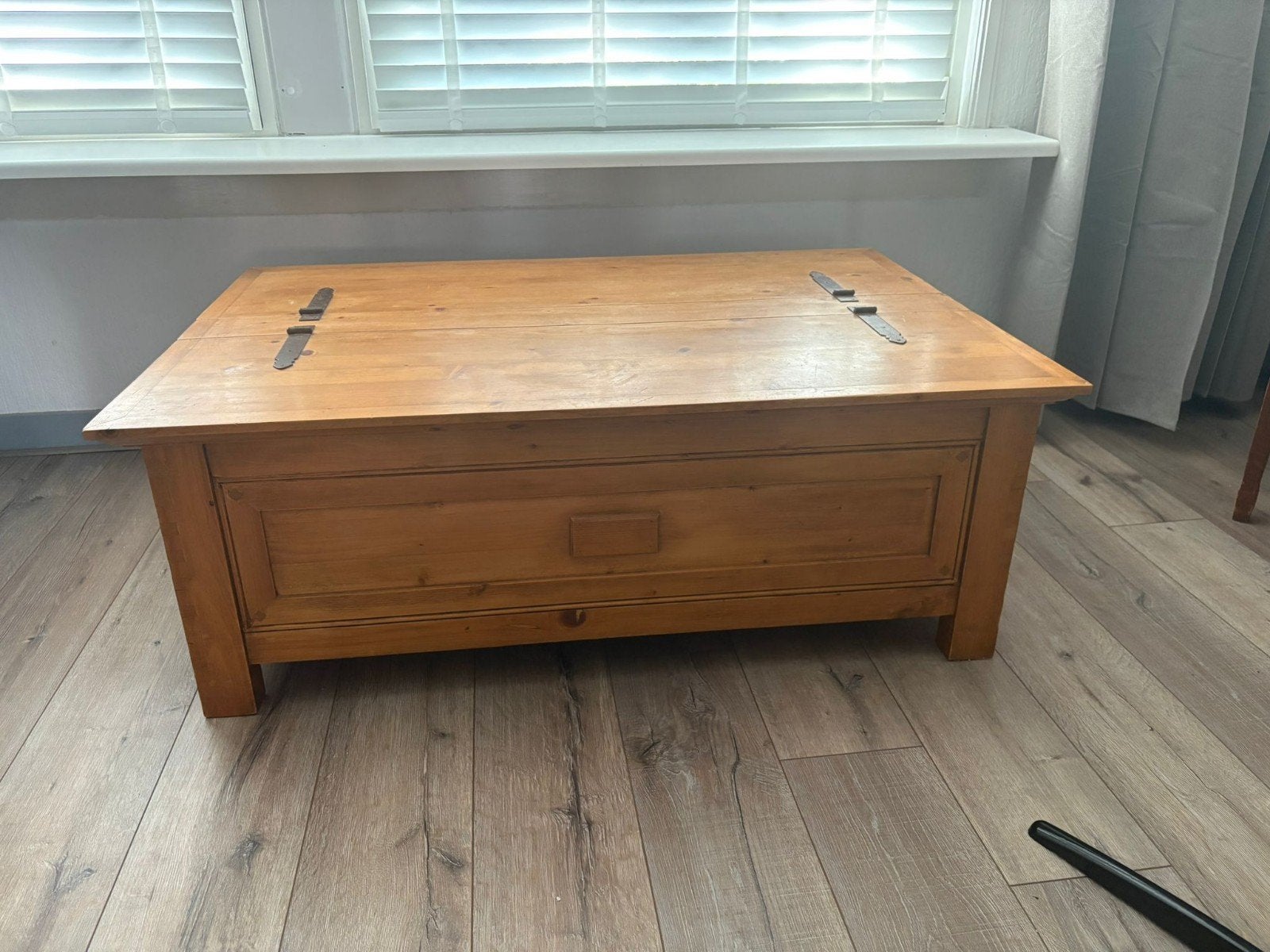 Tafel salontafel dekenkist, Ophalen, 100 tot 150 cm, Minder dan 50 cm