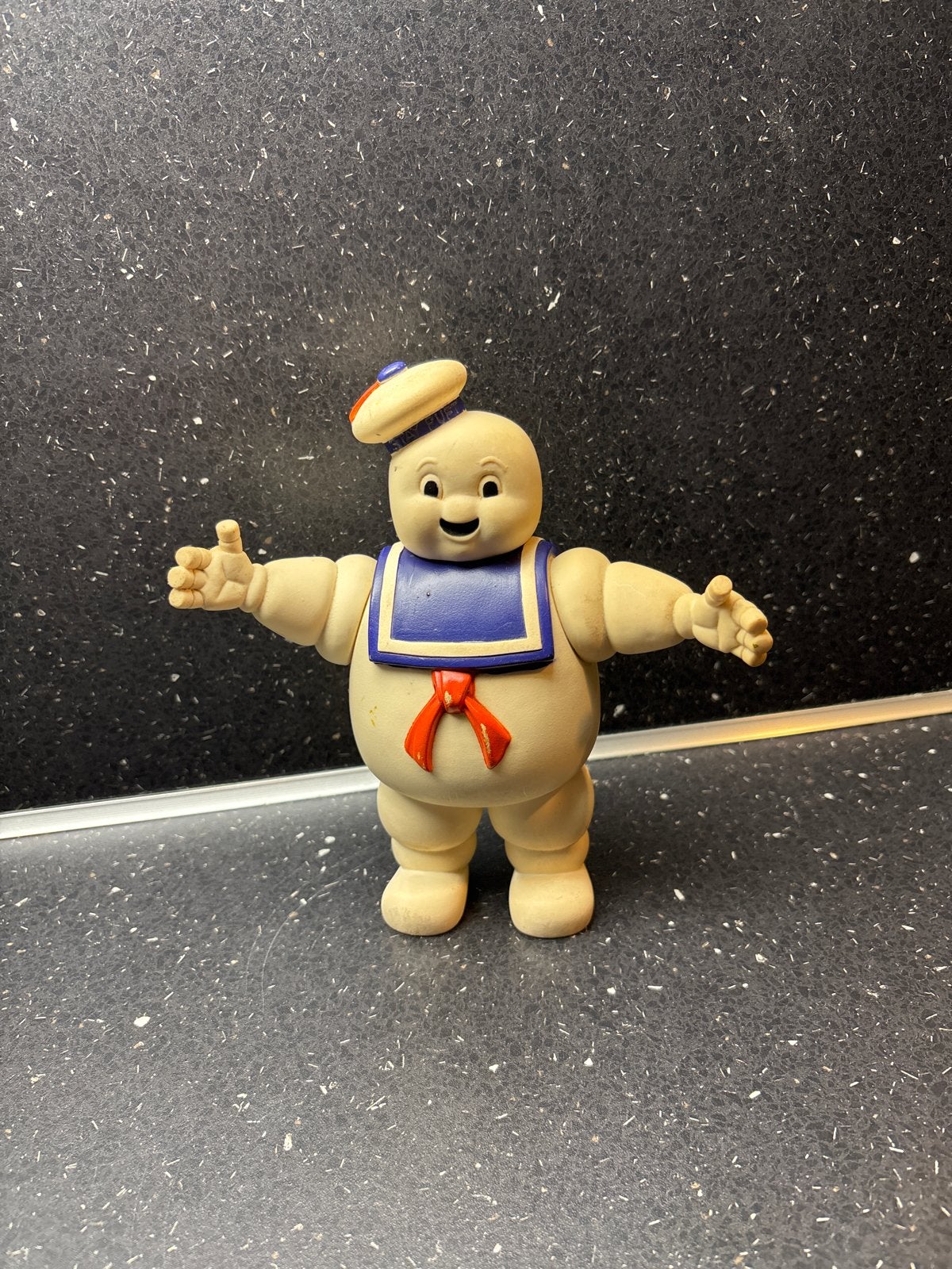 Vintage Stay Puft Marshmallow Man beeldje Ghostbusters, Ophalen of Verzenden, Gebruikt