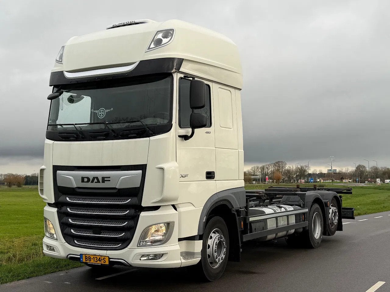 DAF XF 480 XF480. 10-2021 (bj 2021), Automaat, Euro 6, Wit, Bedrijf