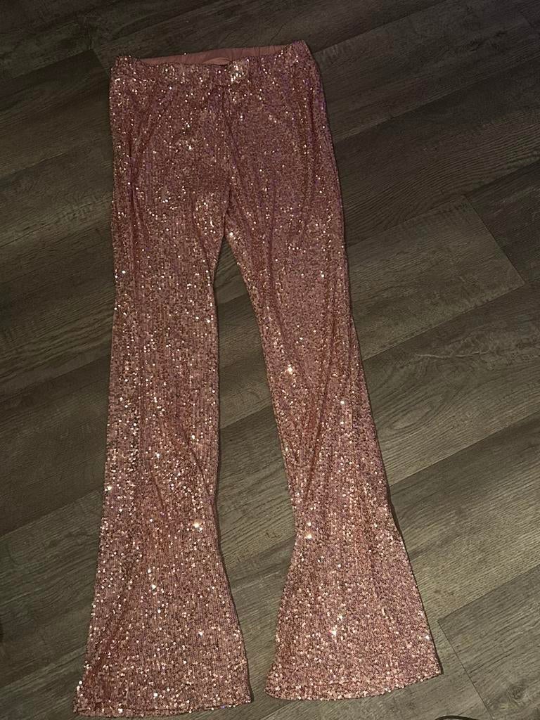 Colourful Rebel Sequins pants roze, maat L, Maat 42/44 (L), Nieuw, Ophalen of Verzenden, Roze
