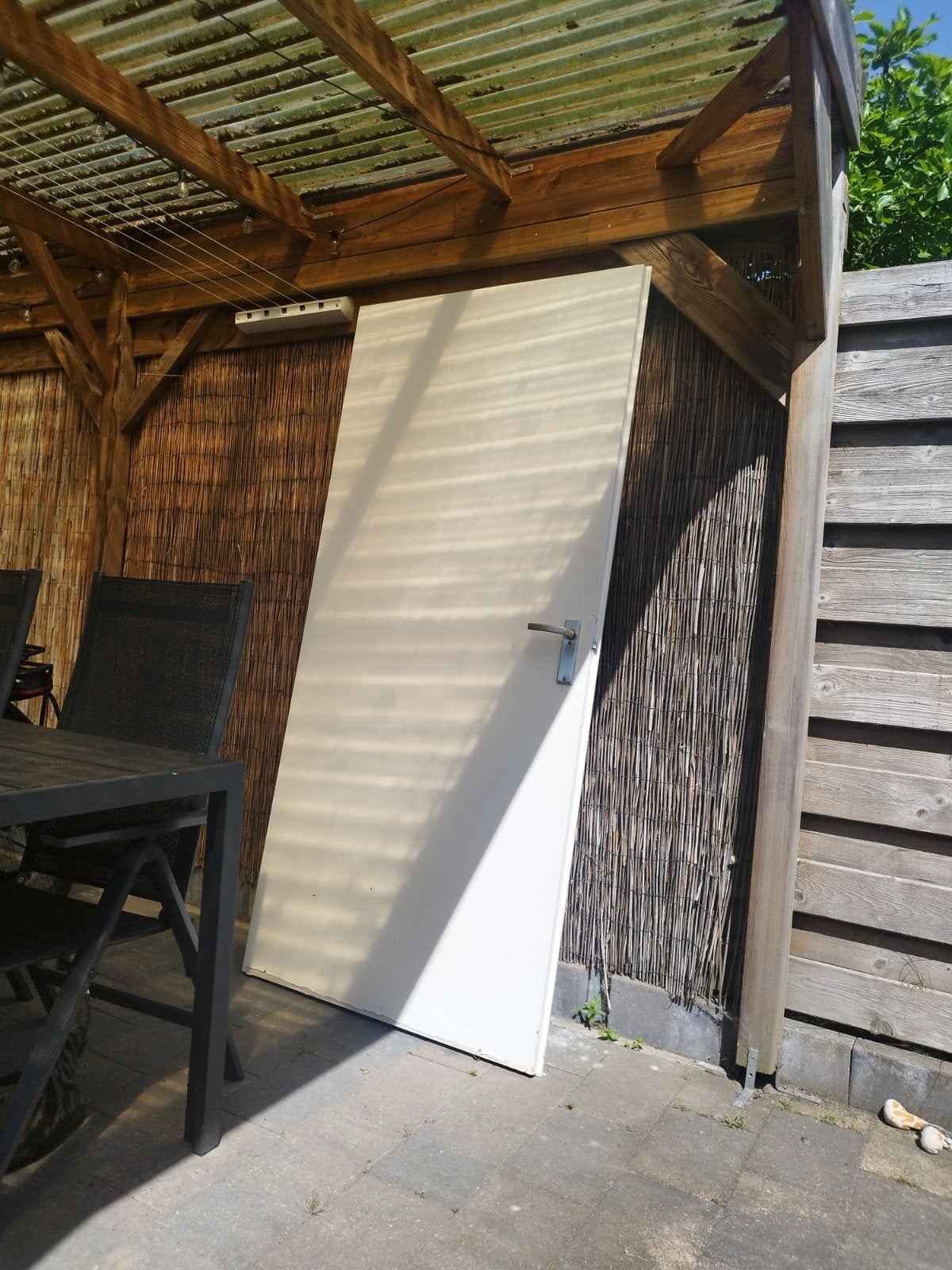Opdekdeur rechts draaiend, Ophalen, Gebruikt, 80 tot 100 cm, Binnendeur