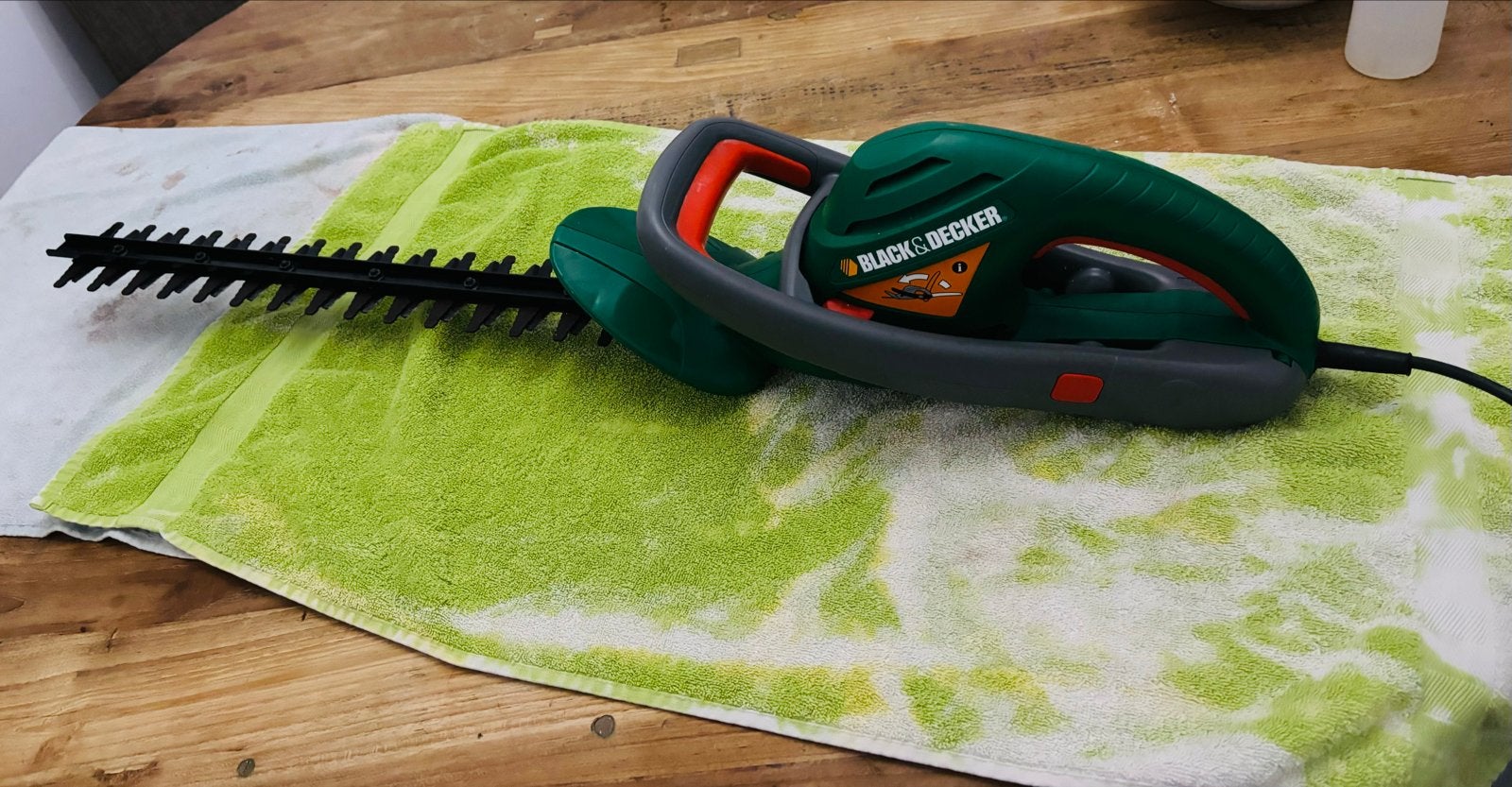 Black & Decker elektrische heggenschaar, Ophalen of Verzenden, Gebruikt, Elektrisch