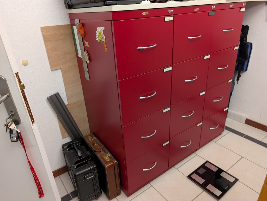 hangmappenkast archiefkast ladenkast, Ophalen, 100 tot 150 cm, 50 tot 100 cm, Zo goed als nieuw