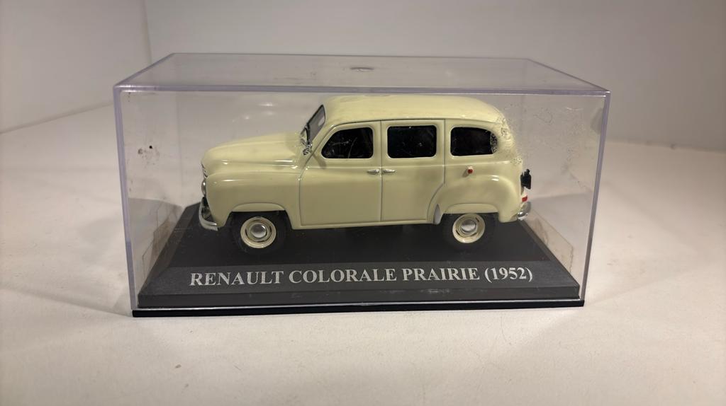 Renault coloralf prairie 1962 atlas 1.43, Hobby en Vrije tijd, Modelauto's | 1:43, Overige merken, Auto, Ophalen of Verzenden