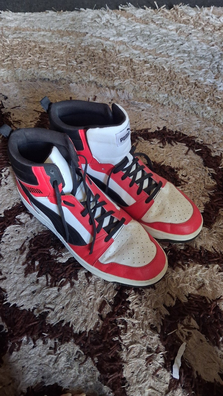 puma maat 45/46, Ophalen