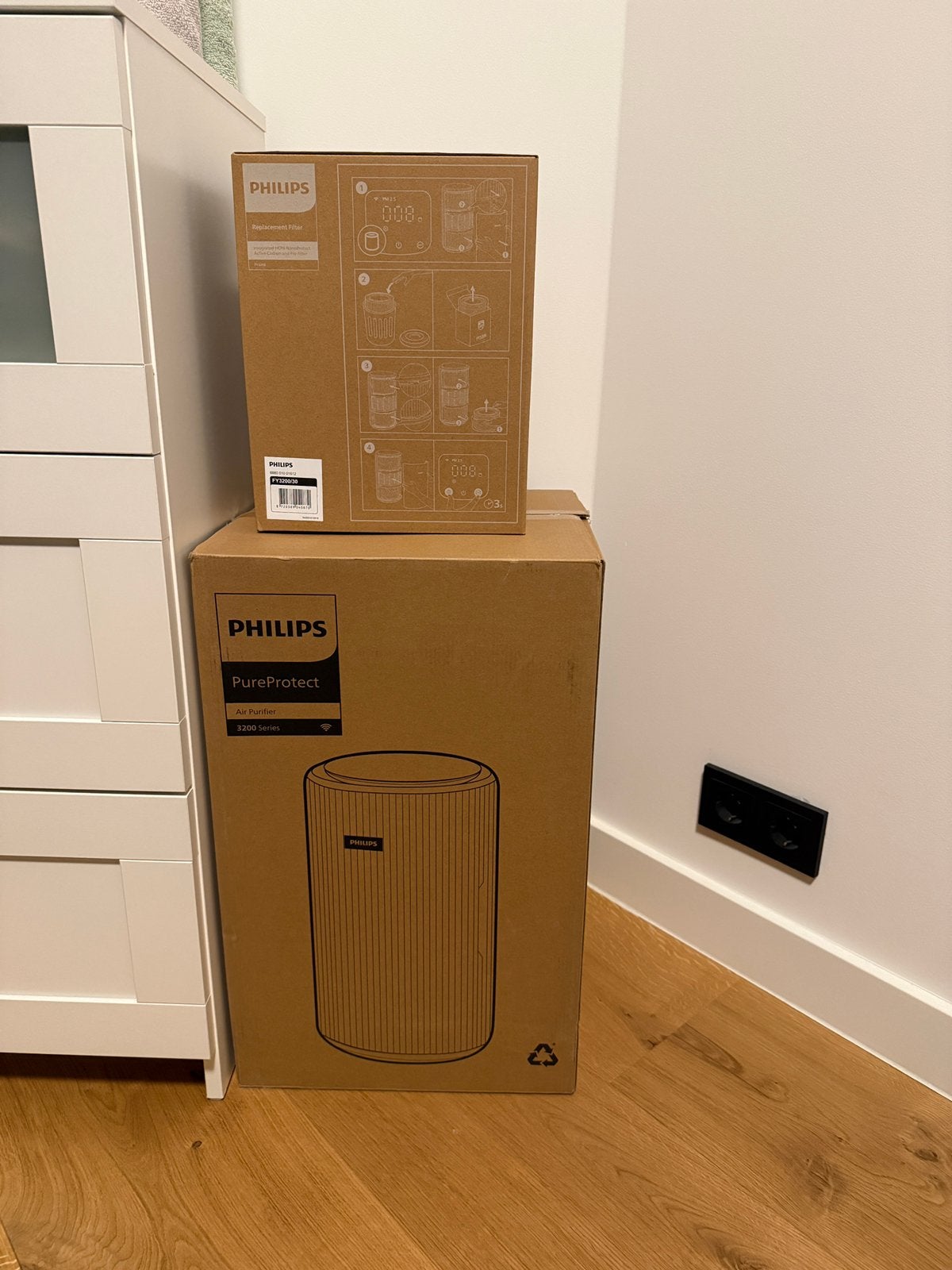 Nieuw: Philips PureProtect 3200 + extra filter, Witgoed en Apparatuur, Ophalen of Verzenden, Nieuw, Luchtreiniger