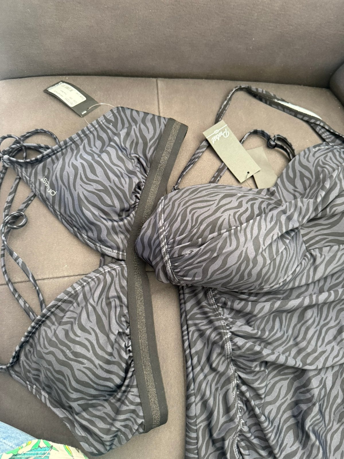 Bikini en topje maat maat 40 nieuw, Ophalen of Verzenden, Zo goed als nieuw, Bikini