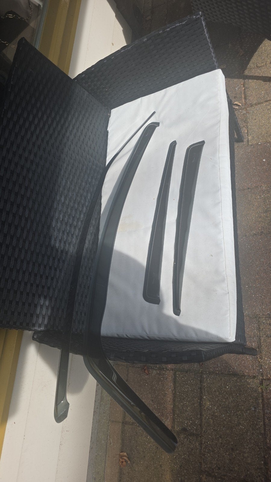 Raamwindvangers Opel corsa E 4 deurs, Ophalen, Gebruikt, Opel