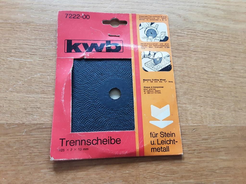 KWB Trennscheibe Zaagblad voor Steen en Lichtmetaal, Ophalen of Verzenden