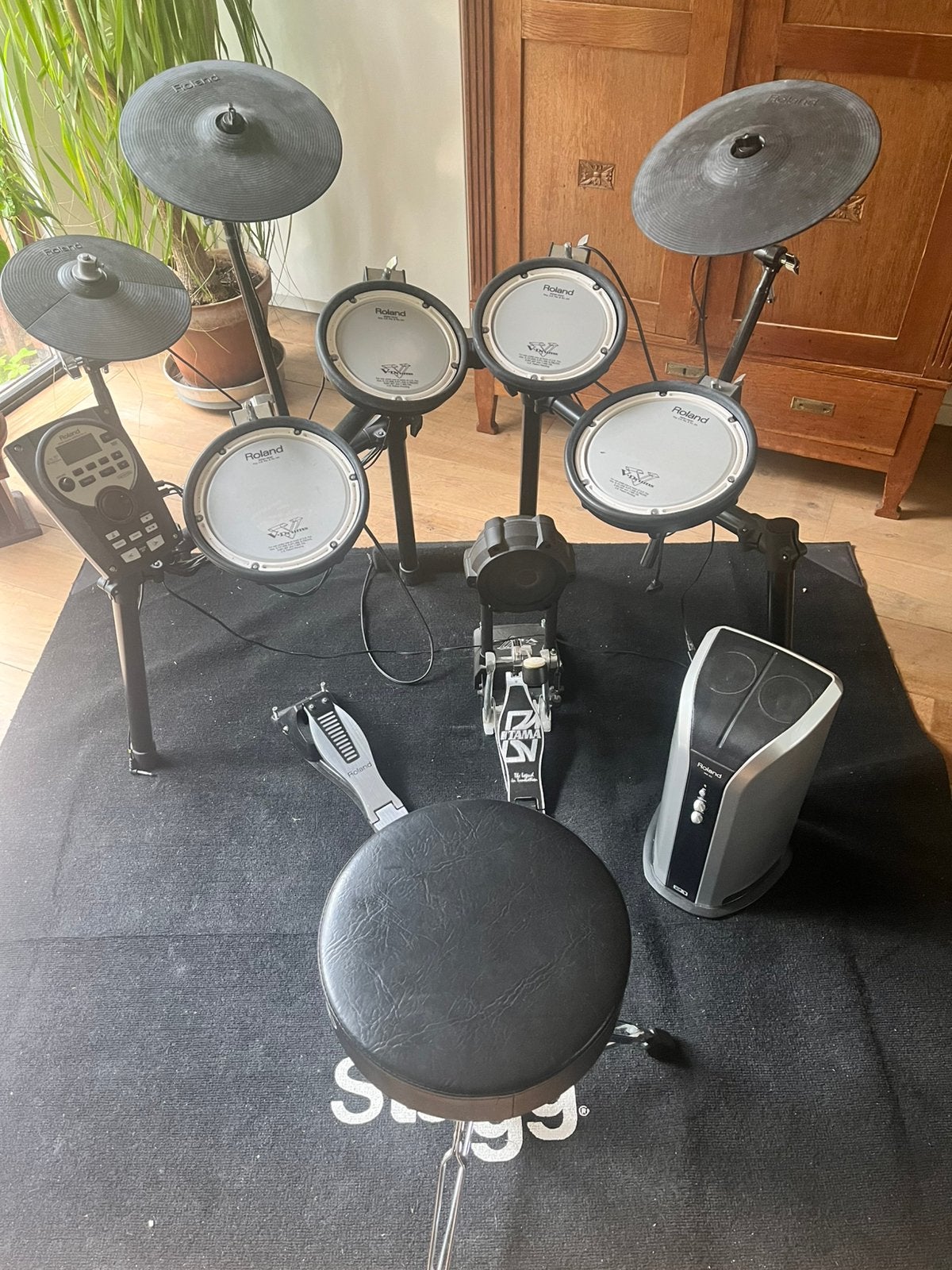 Roland TD-11V drum kit, Ophalen, Gebruikt, Roland, Elektronisch