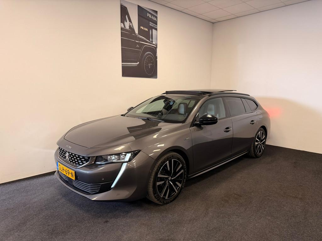 Peugeot 508 SW 1.6 HYbrid GT Plug in Massage/ Pano/Keyles, Auto's, 745 kg, 77 km/l, Gebruikt, Euro 6
