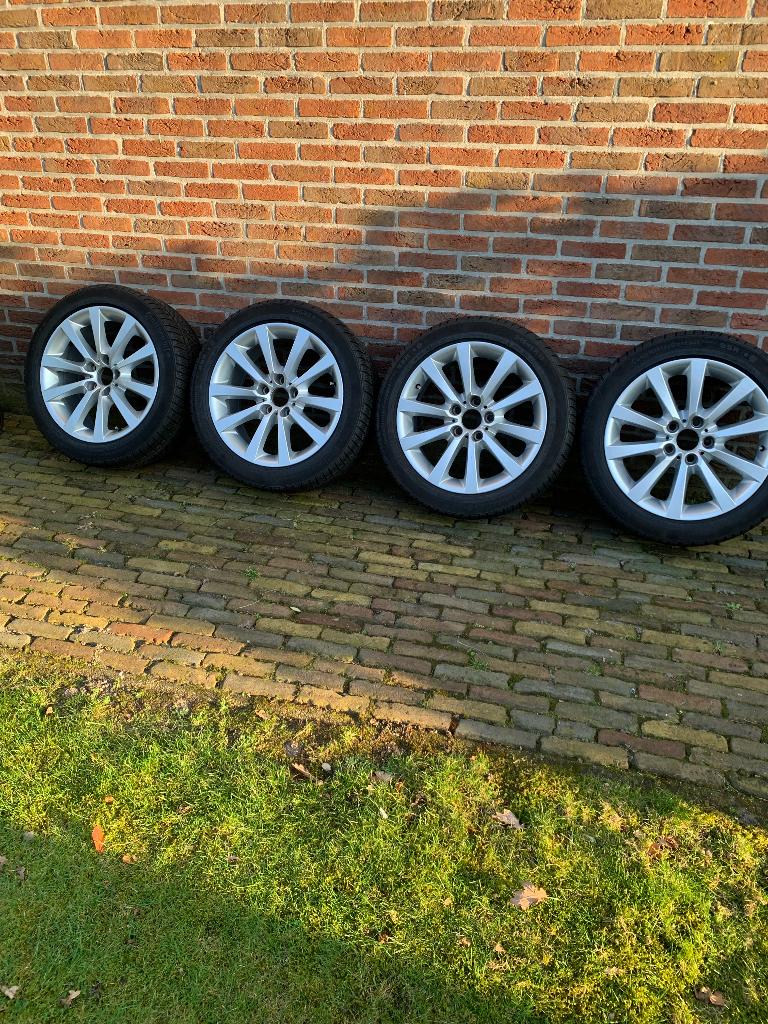 BMW f10 18 inch velgen., Ophalen, 18 inch, Velg(en), Winterbanden