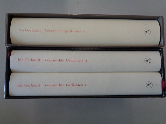 Ida Gerhardt - Verzamelde gedichten I - II en III, Ophalen of Verzenden, Zo goed als nieuw, Ida Gerhardt, Eén auteur