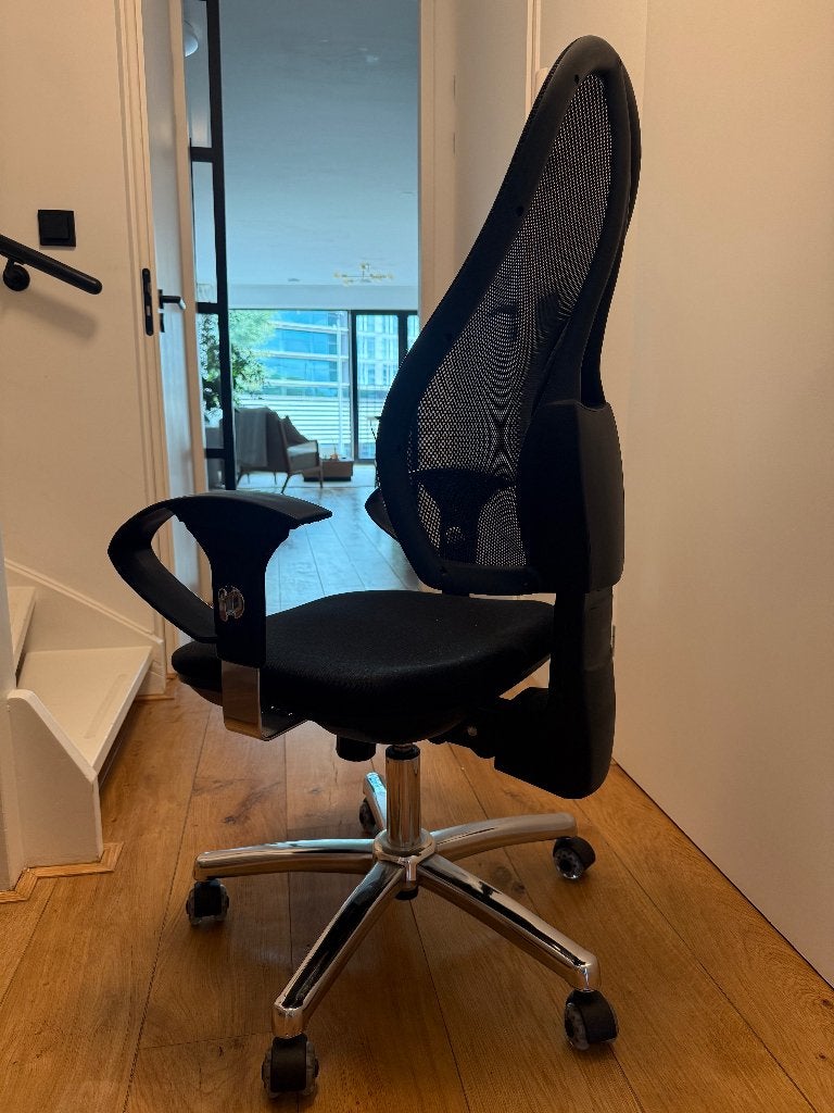 Office chair, Ophalen, Ergonomisch, Zo goed als nieuw, Zwart