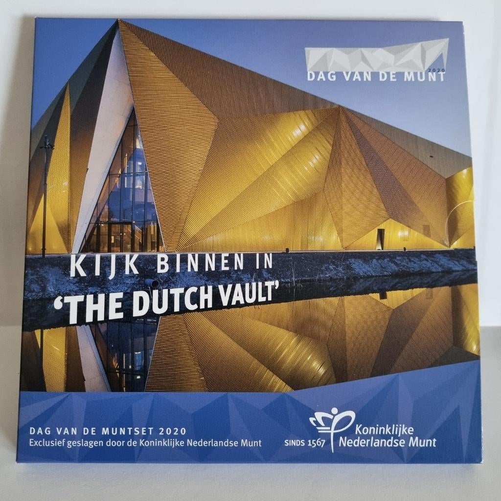 Jaarset 2020 Dag van de Munt - The Dutch Vault - BU, Postzegels en Munten, Munten | Nederland, Ophalen of Verzenden, Koningin Beatrix