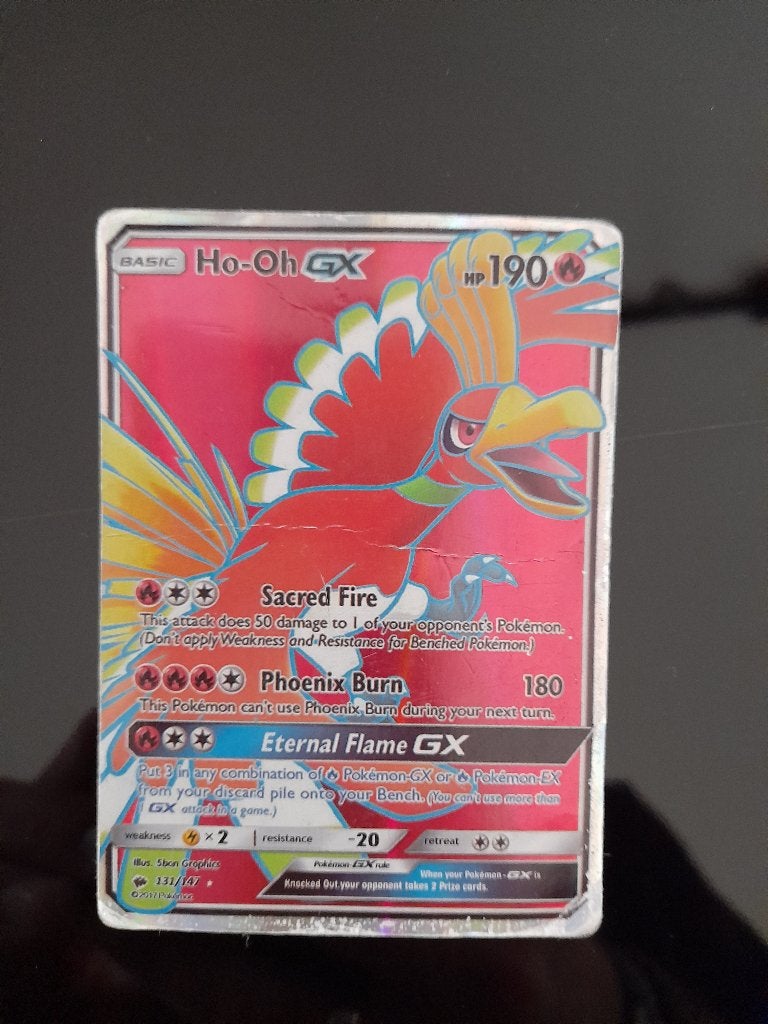 Pokemonkaart Ho-oh 131/147, Ophalen of Verzenden, Zo goed als nieuw, Losse kaart