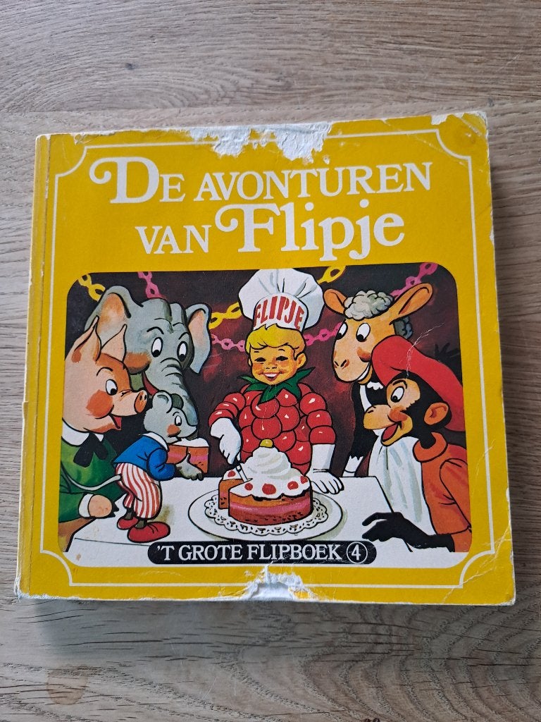 DE AVONTUREN VAN FLIPJE TIEL. 'T GROTE FLIPBOEK 4., Eén stripboek, Ophalen of Verzenden, Gelezen, De Betuwe