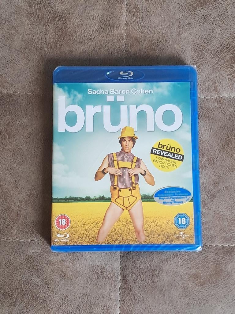 Bruno - (Blu-ray) - nieuw, Cd's en Dvd's, Blu-ray, Nieuw in verpakking, Overige genres, Ophalen of Verzenden