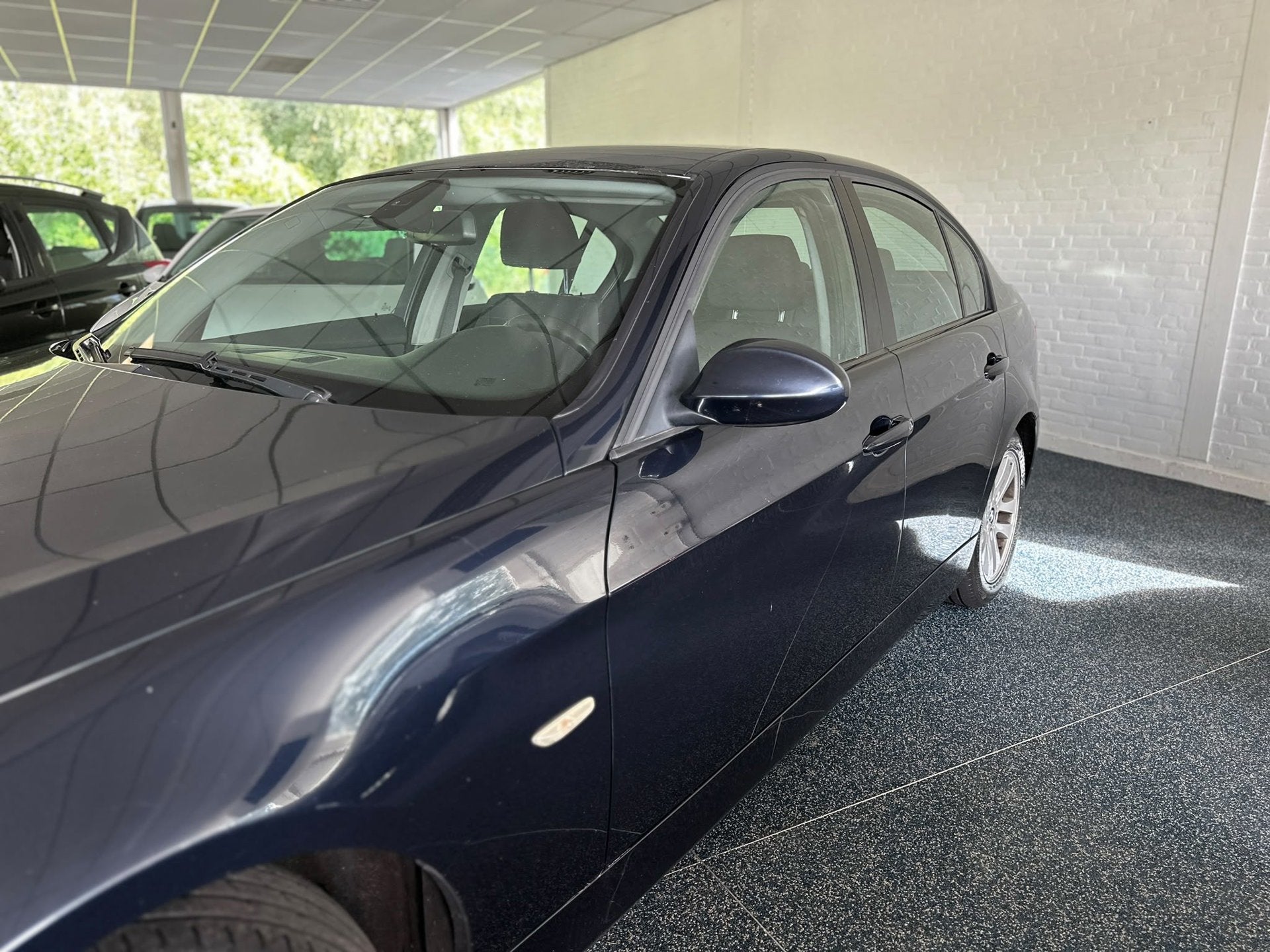 BMW 3-serie 318d High Executive | Trekhaak | Cruise | Airco, Auto's, 745 kg, Achterwielaandrijving, 4 cilinders, Blauw
