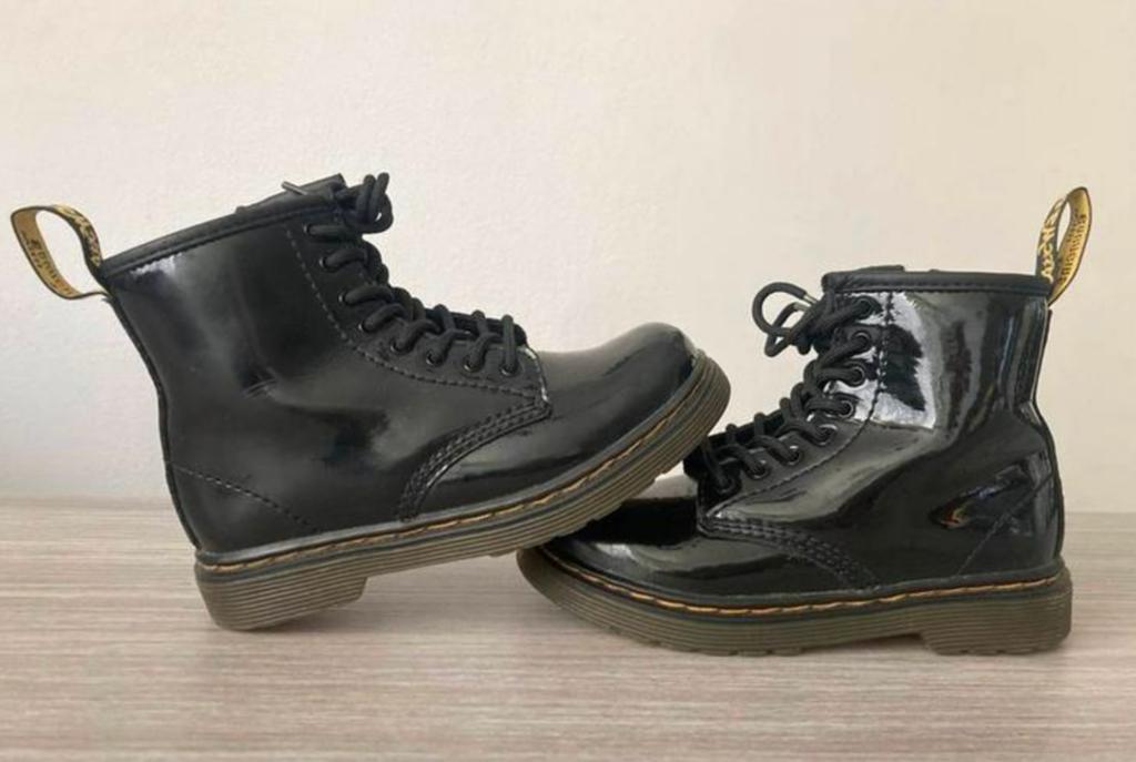 Dr. Martens lakleer veterboots maat 27, Ophalen of Verzenden, Gebruikt
