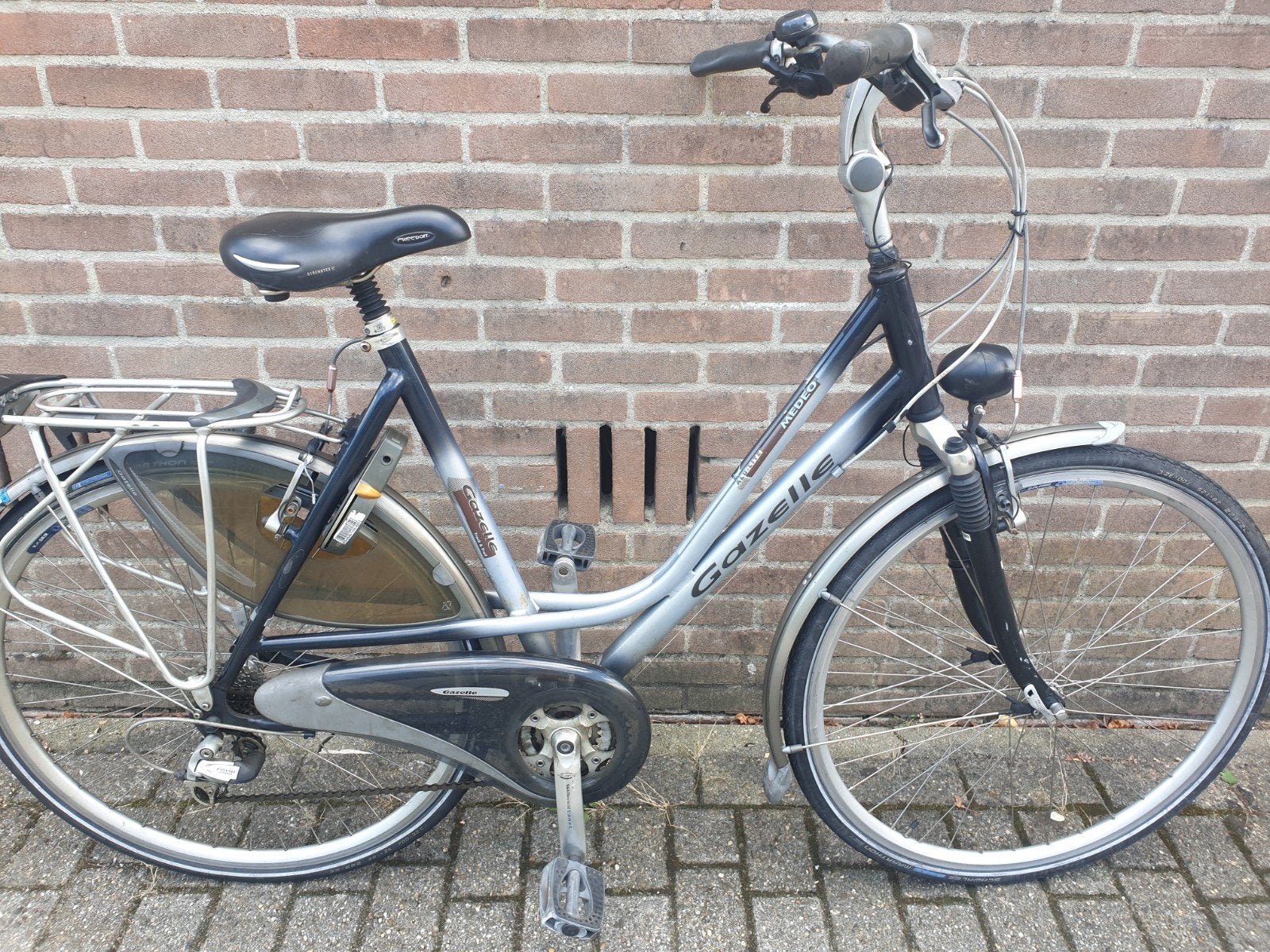 Nette Gazelle Medeo Damesfiets., Ophalen, Versnellingen, 56 cm of meer, Zo goed als nieuw